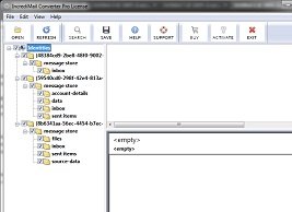 Export IncrediMail Messages to Outlook Screenshot 1