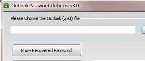 Recover PST File Unlocker Screenshot 1