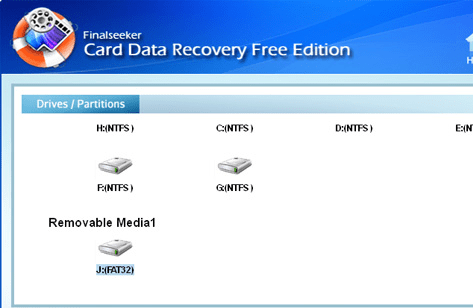 SD Card Data Recovery Screenshot 1
