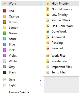 Folder Marker Home - Changes Folder Colors Screenshot 1