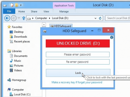 HDD Safeguard Screenshot 1