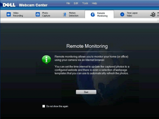 Dell Webcam Center Screenshot 1