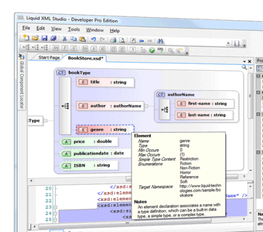 Liquid XML Studio 2010 Screenshot 1