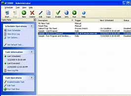AutoTask 2000 Task Scheduler Screenshot 1