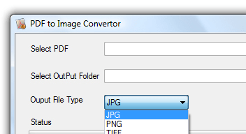 MegSoft PDF to Image Converter Screenshot 1