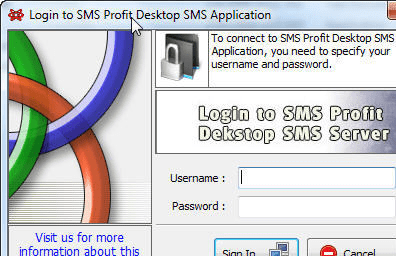 Desktop SMS Screenshot 1
