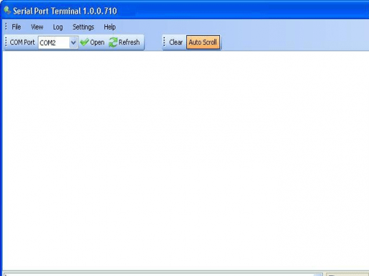 Serial Port Terminal Screenshot 1
