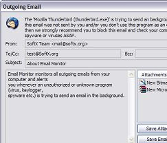 Email Monitor Screenshot 1