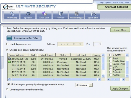 Ultimate Security Suite Screenshot 1
