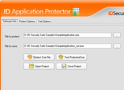 ID Application Protector Screenshot 1