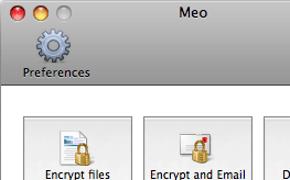 MEO File Encryption Screenshot 1
