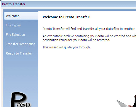 Presto Transfer Trillian Screenshot 1