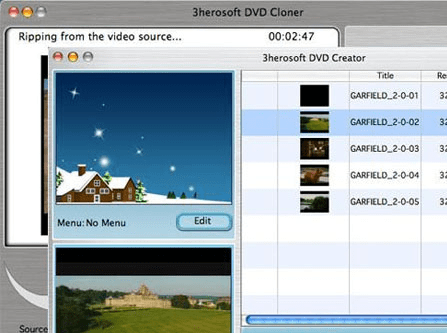 3herosoft DVD Maker Suite Screenshot 1