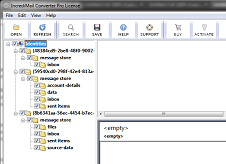 Import Incredimail into Outlook 2007 Screenshot 1