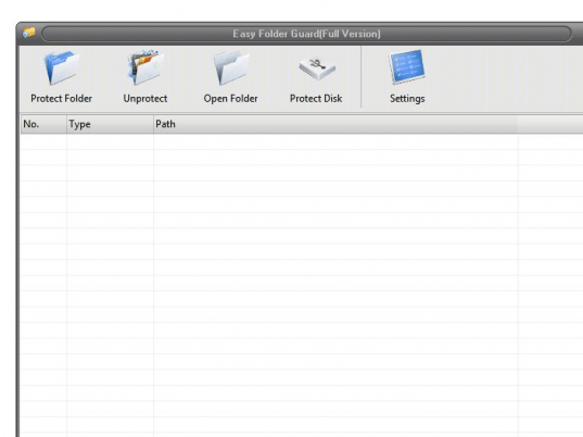 Easy Folder Guard Screenshot 1