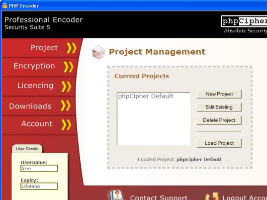 PHP Encoder Screenshot 1