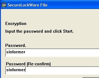 BUFFALO Secure Lock Ware Screenshot 1