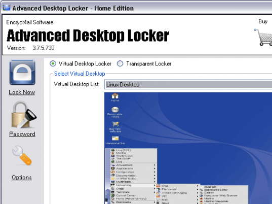Advanced Desktop Locker Screenshot 1