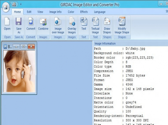 Image Editor and Converter Pro Screenshot 1