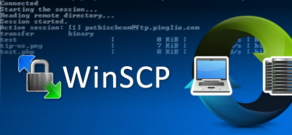 WinSCP Screenshot 1