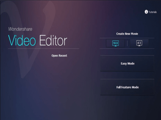 Wondershare Video Editor Screenshot 1
