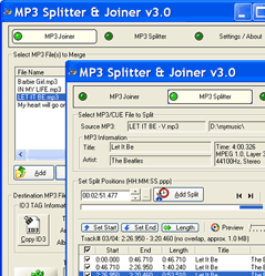 MP3 Splitter & Joiner Screenshot 1