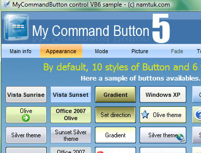 My Command Button ActiveX Screenshot 1