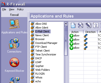 R-Firewall Screenshot 1