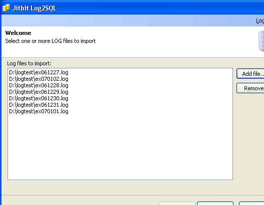 Log2SQL Screenshot 1
