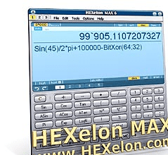 HEXelon MAX scientific calculator Screenshot 1