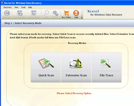 Computer File Recovery Screenshot 1