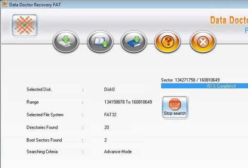 FAT32 File Recovery Screenshot 1