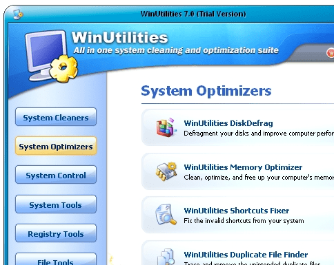 Windows 7 Cleaner Screenshot 1