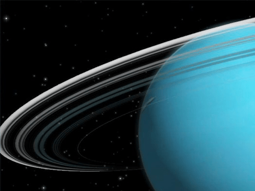 Uranus 3D Space Survey Screensaver Screenshot 1