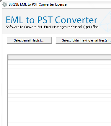 Export Outlook Emails to PST Screenshot 1