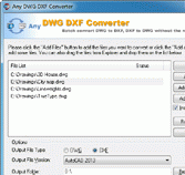 DWG Converter 2011.9 Screenshot 1