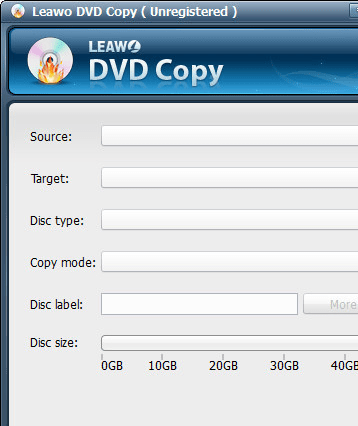 Leawo DVD Copy Screenshot 1