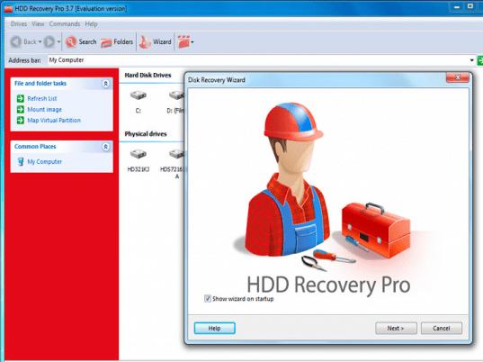 HDD Recovery Pro Screenshot 1