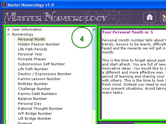 Master Numerology Screenshot 1