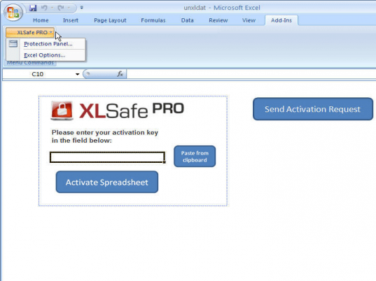 XLSafe Pro Screenshot 1