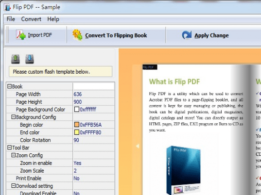 A-PDF Page Turner (Flip PDF) Screenshot 1