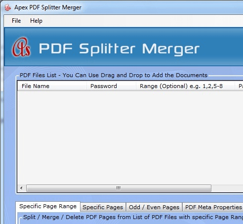 Multiple PDF Merge Screenshot 1