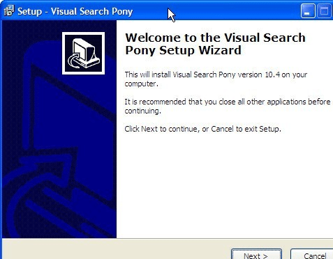 Visual Search Pony Screenshot 1
