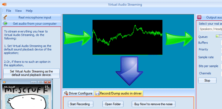 Virtual Audio Streaming Pro Screenshot 1