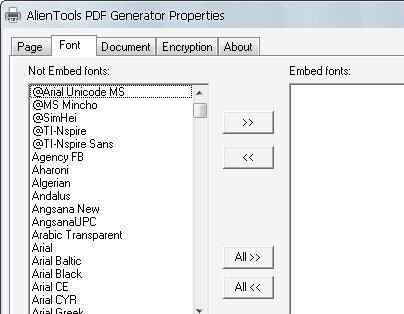 PDF Generator Screenshot 1