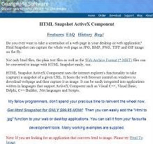 HTML Snapshot Screenshot 1
