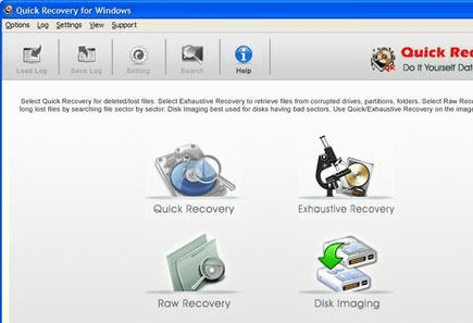 Windows Data Recovery Software Screenshot 1