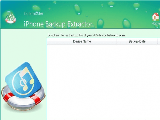 Coolmuster iPhone Backup Extractor Screenshot 1