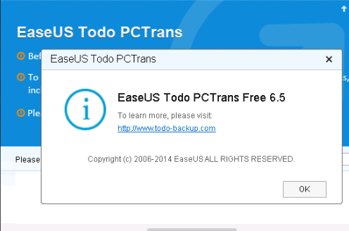 EaseUS Todo PCTrans Free Screenshot 1