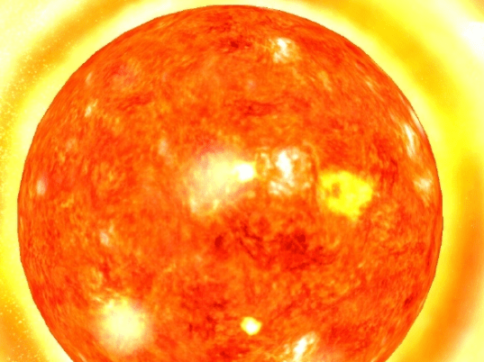Sun 3D Screensaver Screenshot 1